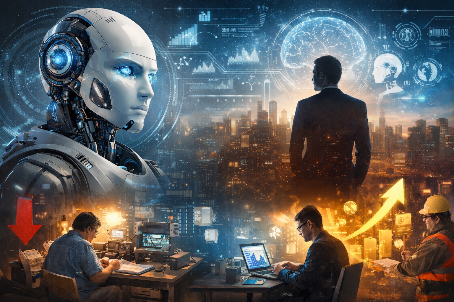 ხელოვნური ინტელექტი 2026-ში: რომელი სამუშაოები გაქრება და რომელი გახდება „ოქროს ნიშა“